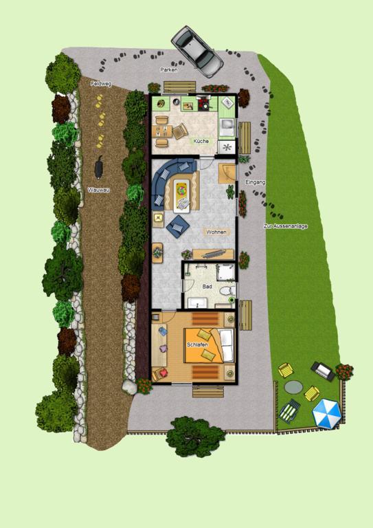 Kaept'N Boeff Apartman Vadersdorf Szoba fotó